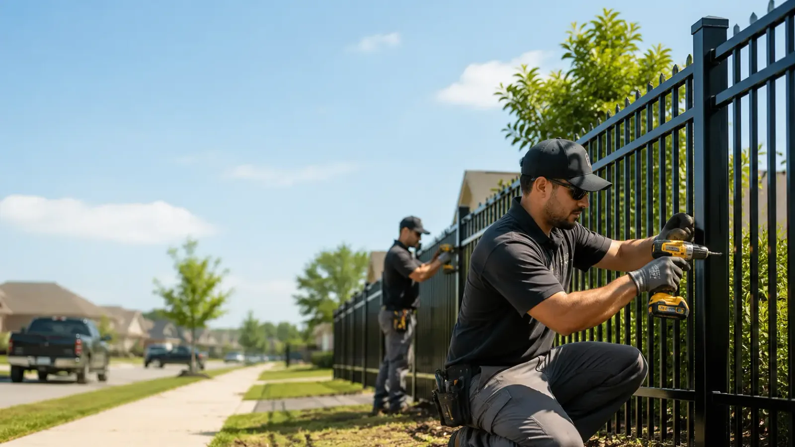 Metal Fence Installation in Lignum, VA